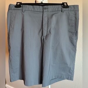 Men's Nike Golf Pinstripe Shorts - Light Gray